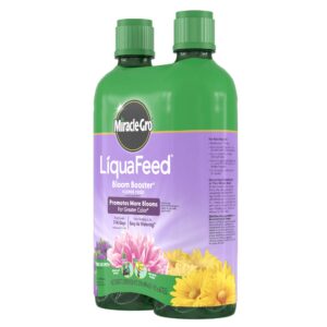 Miracle-Gro Liquafeed Bloom Booster Flower Food Refills, Pack of 2