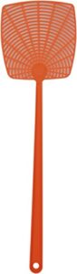 pic 274-inn plastic fly swatter assorted neon plastic fly swatter – single orange pack of 5