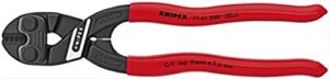 knipex - 71 01 200 tools - cobolt compact bolt cutter (7101200), 8-inch