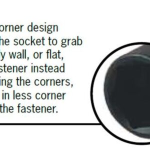 Sunex 480 3/4" Drive Standard 6 Point Impact Socket 2-1/2"