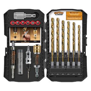 montana brands mb-63126 28 piece titanium coated drill and drive set