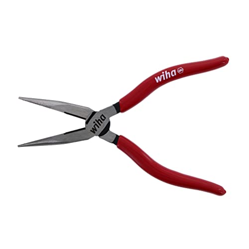 Wiha 32618 Long Nose Pliers With Cutters, 6.3"