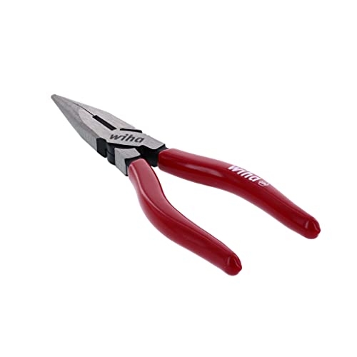 Wiha 32618 Long Nose Pliers With Cutters, 6.3"