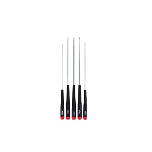 Wiha 26192 Slotted and Phillips Screwdriver Set, 5 Piece