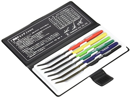 TSUBOSAN Japan-Hardness Tester Checker File HRC40-HRC65 Set of 6