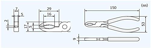 Engineer PZ-55 Gripping Pliers/Screw Extractors