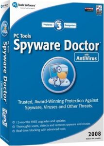 pc tools spyware doctor with antivirus 2008