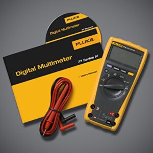 Fluke 77-IV Digital Multimeter, Yellow