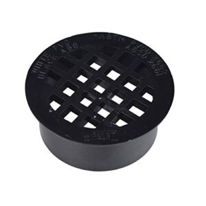 Oatey 43560 2 in. ABS Plastic Snap-In Floor Drain with 2-1/4 in. Strainer