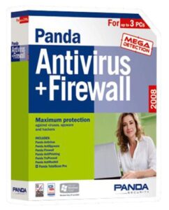 panda antivirus + firewall 2008 3-user