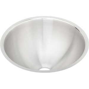 elkay eluh12lv asana single bowl undermount stainless steel bathroom sink