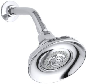 kohler k-444-cp memoirs multifunction showerhead, polished chrome