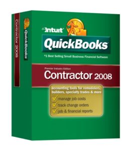 quickbooks premier contractor 2008