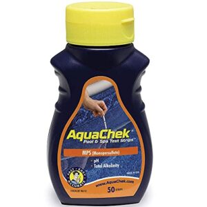 aquachek 561682 monopersulfate test strips for pool or spa