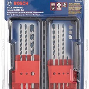 BOSCH HCBG700 7-Piece Blue Granite Hammer Drill Masonry Bit Set