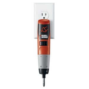 BLACK+DECKER Cordless Screwdriver, 2.4V (DP240)