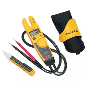 fluke t5-h5-1ac kit 3-pc 1000v electrical tester, custom holster and ac voltage detector kit