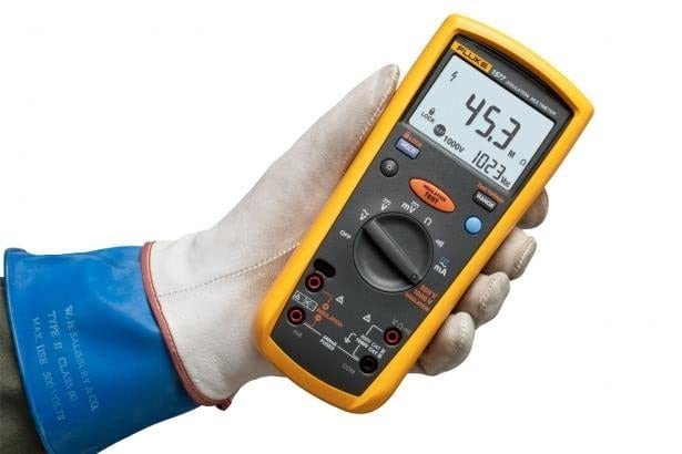 Fluke 1577 Insulation Multimeter, LCD Display, 600 Megaohm Resistance, 500/1000V Voltage