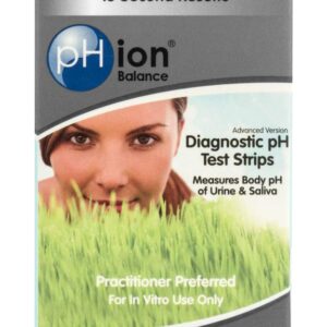 PHion Balance Diagnostic Ph Test Strips, 4.5 - 9.0 ph Range, 90-Count