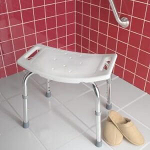 Moen DN7025 Home Care Bath Safety Non-Slip Adjustable Tub and Shower Chair, White