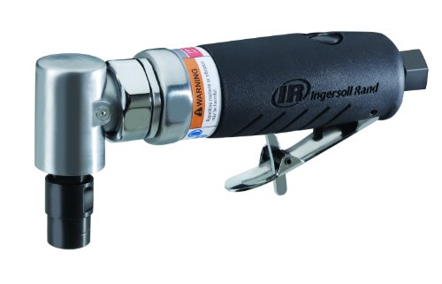 Ingersoll Rand 3101G Air Die Grinder Edge Series – 1/4", Heavy Duty, Right Angle, Ergonomic Grip, Ball Bearing Construction, Lightweight Tool, Black