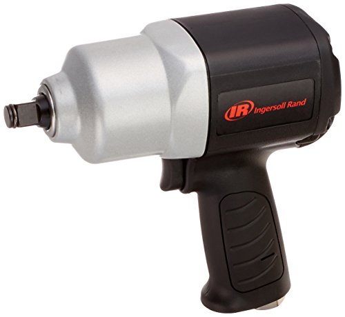 Ingersoll Rand 2100G 1/2" Air Impact Wrench, 550 ft-lb Torque, Friction Ring Retainer, Pistol