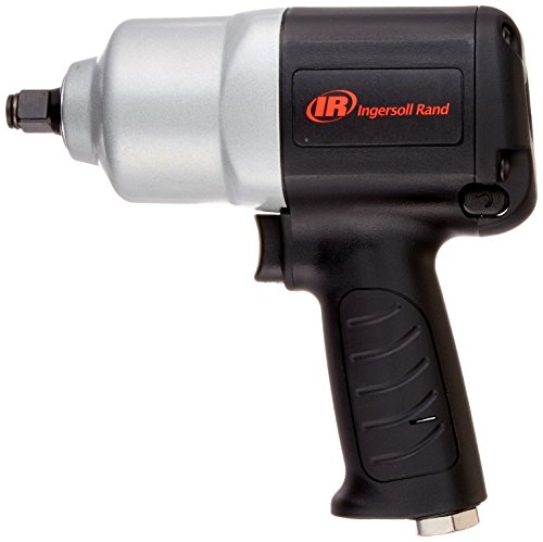 Ingersoll Rand 2100G 1/2" Air Impact Wrench, 550 ft-lb Torque, Friction Ring Retainer, Pistol