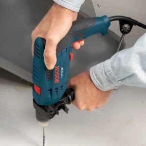 Bosch 1191VSRK 120-Volt 1/2-Inch Single-Speed Hammer Drill,Blue