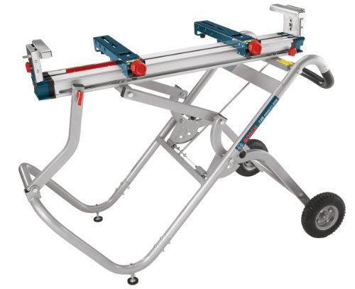 Bosch Portable Gravity-Rise Wheeled Miter Saw Stand T4B