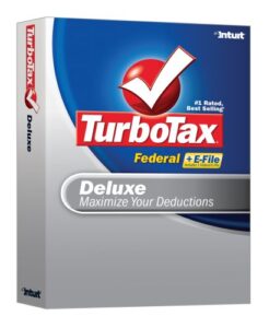 turbotax deluxe federal with e-file 2007 [old version]