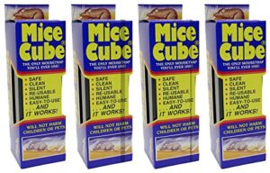 mice cube reusable humane mouse trap 4 pack