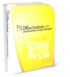 microsoft office outlook 2007 with business contact manager old version