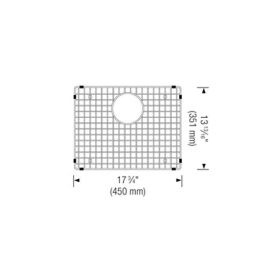Blanco 221014 Stainless Steel Sink Grid (Precis 440142) Accessory