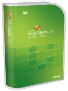 microsoft visual studio 2008 standard (old version)