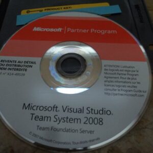 Microsoft Visual Studio Team System 2008 Team Foundation Server Old Version