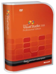 microsoft visual studio 2008 professional with msdn premium old version