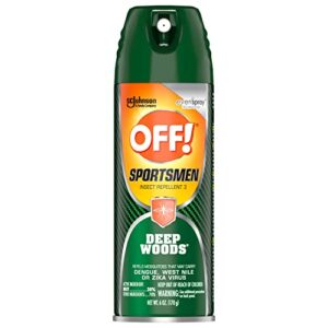 off! deep woods sportsmen insect repellent ii, 6 oz.