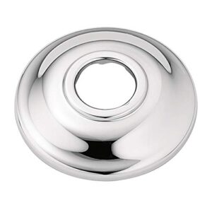 moen at2199 replacement shower arm flange for universal standard moen shower arms, chrome