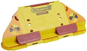 milescraft 1405 crown45 - crown molding tool, yellow