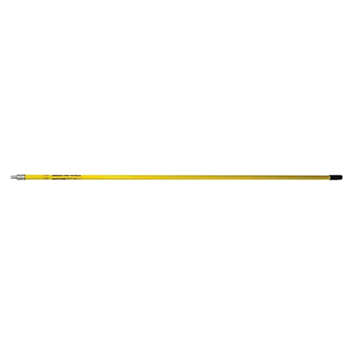 Carrand Handle, Fiberglass, Yellow, 72 in.