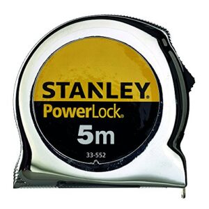 STANLEY 0-33-552 Powerlock Tape, 5m Metric Only