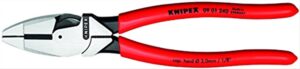 knipex tools lp - 0901240sba 9.5-inch ultra-high leverage lineman's pliers