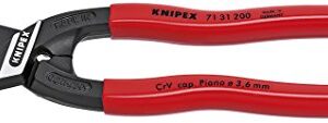 KNIPEX - 71 31 200 Tools - CoBolt Compact Bolt Cutter With Notched Blade (7131200), 8-Inch