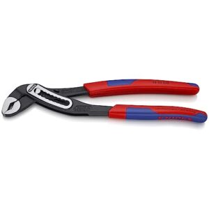 knipex tools - alligator water pump pliers, multi-component (8802250), 10 inches