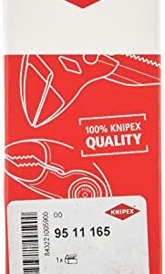 KNIPEX Cable Shears, 6-1/2 In L, 1/0 AWG, Red