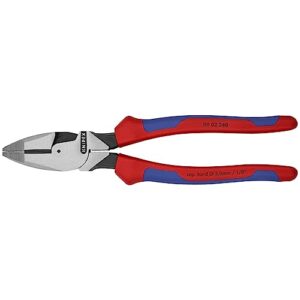 knipex 09 02 240 sba 9.5-inch ultra-high leverage lineman's pliers
