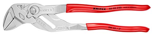 KNIPEX Tools - Pliers Wrench, Chrome (8603250), 10-Inch