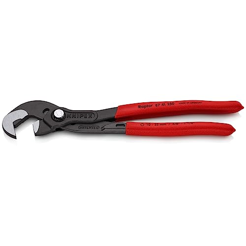 KNIPEX - 87 41 250 RAP Tools - Raptor Pliers (8741250) Red 10 inches