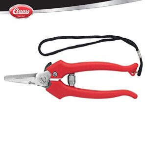 Clauss 33403 6-inch Stainless Steel Floral Lanyard 6" Cutter