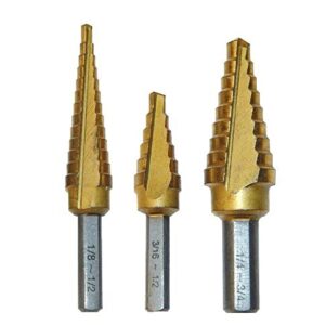 Astro 9445 Titanium Step Drill Bit Set